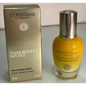 NEW L'Occitane Immortelle Divine 1 ounce Pro-Firming Serum 30 mL